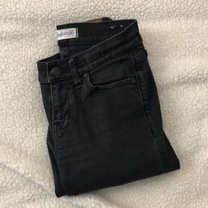 Madewell Black Skinny Jeans